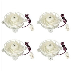 Resim Lillian 4x DA31-00287B DC12V Buzdolabı Evaporatör Fan Motoru Dondurucu Için DA96-00968A DA31-00334A PS9494284 (Yurt Dışından) 