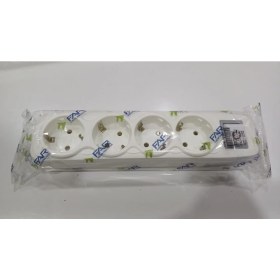 Resim Far 4'lü Grup Priz Anahtarlı Kablosuz Üçlü Başlık (Klemensli) 