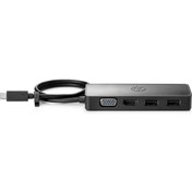 Resim HP 235N8AA Travel Usb Type-C Hub Dock Station 