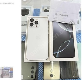 Resim Apple iPhone 16 Pro Max İkinci El TR | 256 GB | Beyaz 