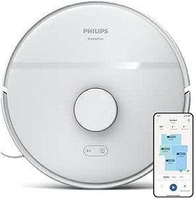 Resim PHILIPS XU2000/21 Robot Süpürge 130 dakika Çalışma Süresi, Lazer Navigasyon, Halı Modu, HomeRun 