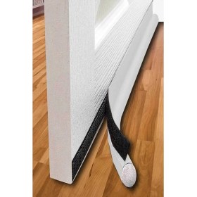 Resim Mc.Pierobaby Kapı Altı Rüzgar Önleyici, Eşik Altlığı, Isı Yalıtım Süngeri Krem 