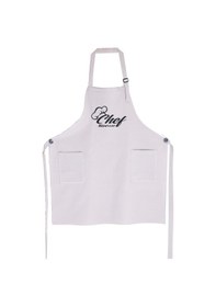 Resim Mutfak Önlüğü Kişiye Ve İsme Özel Nakışlı Mutfak Önlüğü Şef 1 Farklı Renkler Gri 