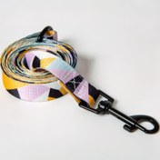 Resim Boho Style Köpek Tasma Ayarlanabilir Köpek Çekiş HalatıHızlı Serbest Bırakma Güvenlik Tokası ile Güçlü Kumaş Pet Yürüyüş Tasma Küçük Orta Büyük Köpekler için 