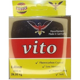 Resim Vito 300 Mt Fluorocarbon Coated Misina Yeşil - 0.35 