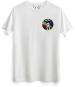 Resim Alfa Tshirt Nasa Çocuk Beyaz Tshirt 