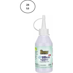 Resim Toptan Bulurum Brons Yapıştırıcı Sıvı Silikon 100 gr 12'li 