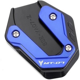 Resim Gateesat Yamaha Mt07 09 Fz07 Fz09 Tracer 7 9 Gt 2015-2024 Yan Tip Genişletici Mavi 