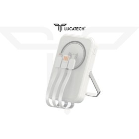 Resim Lucatech iPhone 16 Pro Max / Xiaomii 14T Pro / Samsung S25 Ultra uyumlu Powerbank 13.000 mAh MAGSAFE 