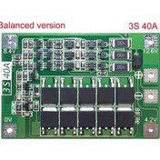 Resim Lodos_Elektronik-3S 40A 12.6V Bms Koruma Kartı Lityum Batarya 18650 26650 Li-İon L 