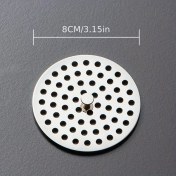 Resim Dream011 Paslanmaz Çelik Yer Tahliye Kapağı Saplı Yuvarlak Kare Saç Filtreli Banyo Mutfak Çamaşır 