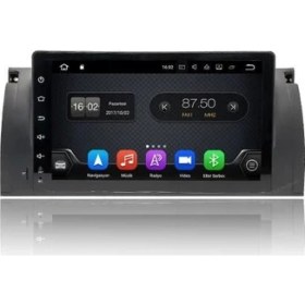 Resim Bmw E39 9" Bmw X5 Multimedya Navigasyon Geri Görüş Kamera Hediyeli 