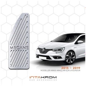 Resim intakrom Renault Megane 4 Krom Ayak Dinlendirme Pedalı - 2015 - 2019 
