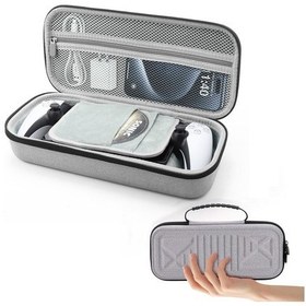 Resim Sones Playstation Portal Oyun Konsolu İçin Eva Saklama Çantası, Taşınabilir El Çantası Açık Gri Diğer 