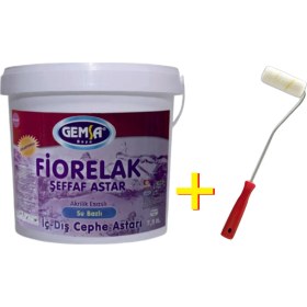 Resim Gemsa Fiorelak Su Bazlı Şeffaf Astar 9 kg 