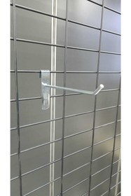 Resim UZMAN GRUP RAF SİSTEMLERİ 75 Adet - 20 cm Tel Pano Kancası Raf Aksesuarı 