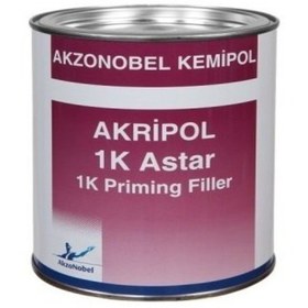 Resim AKZONOBEL Akripol 1K Priming Filler Selülozik Astar GL 1 Litre 