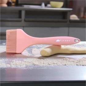 Resim Blackseries Premium Silikon Yumurta & Sos Fırçası Tozpembe 