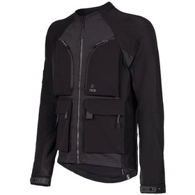 Resim Knox Tor Duo Korumalı Motosiklet Montu Siyah 