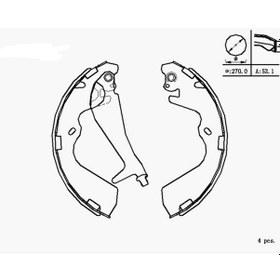 Resim Arka Kampana Balata Tk Hyundai Starex 97-00 Onnuri 583054Aa00 Diğer