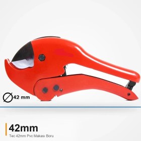 Resim Ttta Tec 42MM Pvc Makası Boru Kesme Makası Bay - El Aleti 