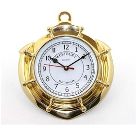 Resim Kenpazar Pirinç Duvara Asmalı Çapalı Saat çok Renkli 