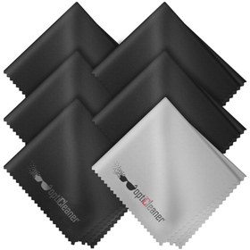 Resim Gözlükaksesuarları Gözlük Temizleme Microfiber Bezi 6 Adet ( Temizleme Spreyi ) 