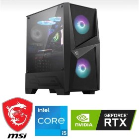 Resim MSI 8gb RTX4060 - I5 14400F 14NESİL - 32RAM Ddr5 - 1tb SSD - Windows 11 Pro Masaüstü Bilgisayar 