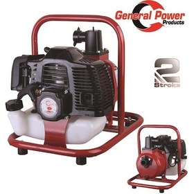 Resim General Power Su Motoru Benzinli 2 Zamanlı 1 Lik 1 Parmak 1.9 Hp 