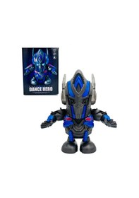 Resim Pilli Dans Eden Mavi Renk Robot - Mavi Su Dünyası 