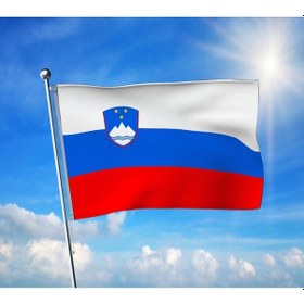 Resim Slovenya Bayrağı Premium Raşel Kumaş 100x150 Cm Diğer 