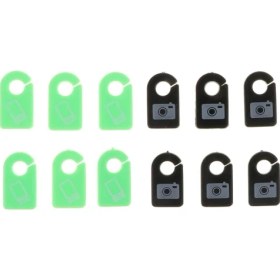 Resim Nanlly 2 Set Tel Etiketi 2x 1.5 cm Ihtiyacınız Olduğunuzda Son Derece Kullanışlı (Yurt Dışından) 