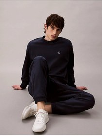 Resim Calvin Klein Jeans Premıum Terry Monogram Jogger Erkek Mavi Eşofman Altı Lv04rc279g-cef Mavi 