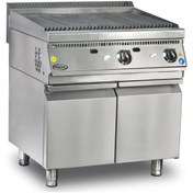 Resim Pimak Doğalgazlı Lavtaşlı Izgara 700 seri 40x70x85 