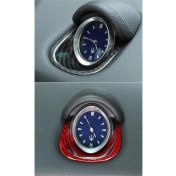 Resim Steellaar Gösterge Paneli Saat Dekor Çerçevesi Değiştirilmiş Sticker 14-21 Siyah (Yurt Dışından) 