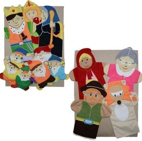 Resim Vitrin Dolusu AND-5004 MASAL KAHRAMANLARI KUKLA SETİ 