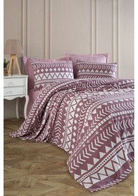 Resim Doğal Pike Baskılı Tek Kişilik Artec Lila Lila 