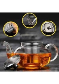 Resim EPİNOX BOROSİLİKAT CAM DEMLİK 500 ML (CD-500M) 