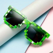 Resim 1 adet/3 adet/5 adet - Piksel Tarzı Moda Gözlükleri, Moda Gözlükleri, Kriptik Gözlükler, Komik Gözlükler, Dekoratif Gözlükler 