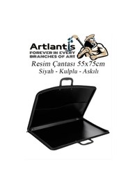 Resim 50x70 Resim Çantası Seti 1 Paket Karakalem 50x70 Proje Çantası Duralit Resim Kağıdı Dereceli Resim Kağıdı Hamur Silgi 