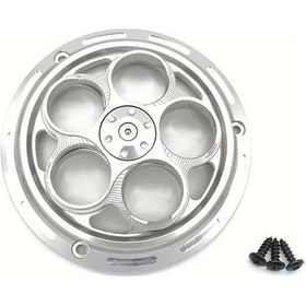 Resim Hightower Krom Sprint Primavera 150 Motor Soğutma Fanı Kapağı - Cnc Alüminyum Radyatör Koruyucu - 2013-2021 