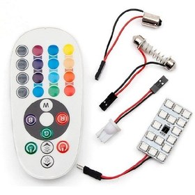 Resim Space Tavan Lambası 18 Smd Rgb Led 16 Renk Animasyon 12v/latv104 Renkli 