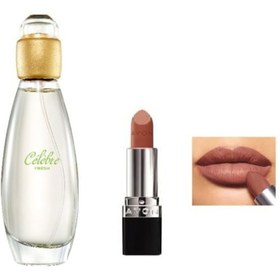 Resim Avon Kadın Celebre Parfüm Fresh Edt - 50ml True Perfectly Mat Ruj - Mocha 