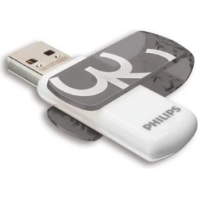 Resim Philips Phılıps FM32FD05B, 32GB, USB 2.0, Vivid, Gölge Grisi, Flash Disk 
