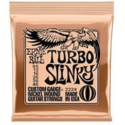 Resim Ernie Ball P02224 - Turbo Slinky Nickel Wound 9.5-46 Elektro Gitar Teli 