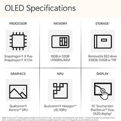 Resim Microsoft Surface Pro Copilot+ PC (11. Nesil) ZID-00001-13” Touch Oled - Snapdragon X Elite - 32GB Ram – 1TB SSD – Win11 Home – 2 Yıl Garanti 