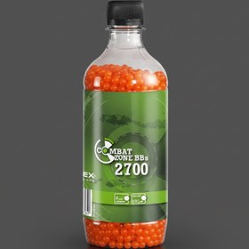 Resim Combat Zone 2700 Adet 0.12GR Airsoft BB 6MM Turuncu 