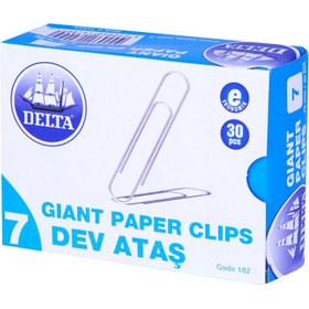 Resim Delta 182 Ataş 75 mm No:7 30 Adet - Metalik Gri 