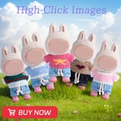 Resim 16.99cm Moda Bebekleri - Trendy Y2K Stili Karışık Renkli Polyester Bebekler, Kazaklar ve Geniş Paça Kotlar, Olması Gereken Kıyafetler (Sadece Bebekler), Sevimli Aksesuarlar, Oyun Aksesuarları | Trendy Bebekler | Polyester Elyaf Bebekler, Bebek Kıyafetleri 