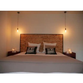 Resim Riolight Retro,vintage 1xe27 Duylu Siyah Yatak Başı Askı Takımı S Siyah 